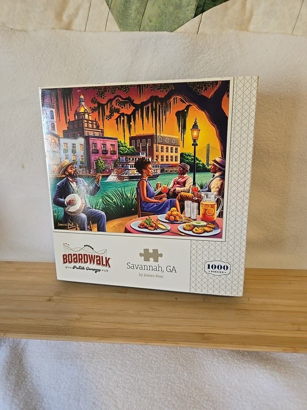 1000-Piece BOARDWALK Jigsaw Puzzle - Savannah, GA - American Cities Collection